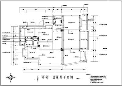 商品房建筑装修设计CAD施工图